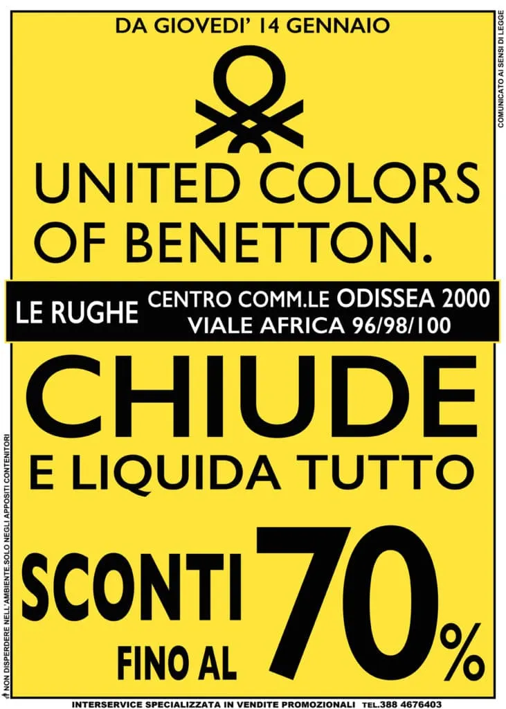 volantino roma giallo